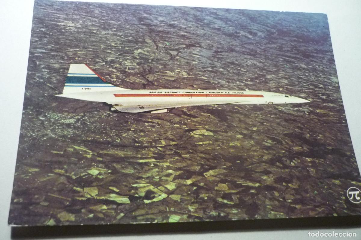 Postales: postal extranjera avion concorde - Foto 1