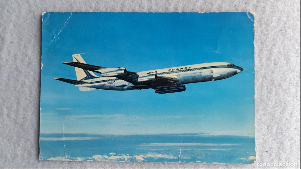 Postales: Postal Boeing 707 B Intercontinental. - Foto 1