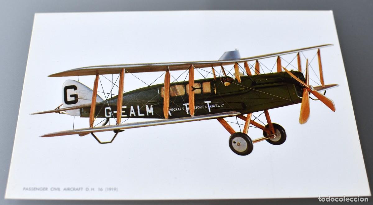 Postales: LOTE DE 14 POSTALES DE AVIACI&Oacute;N - Foto 5
