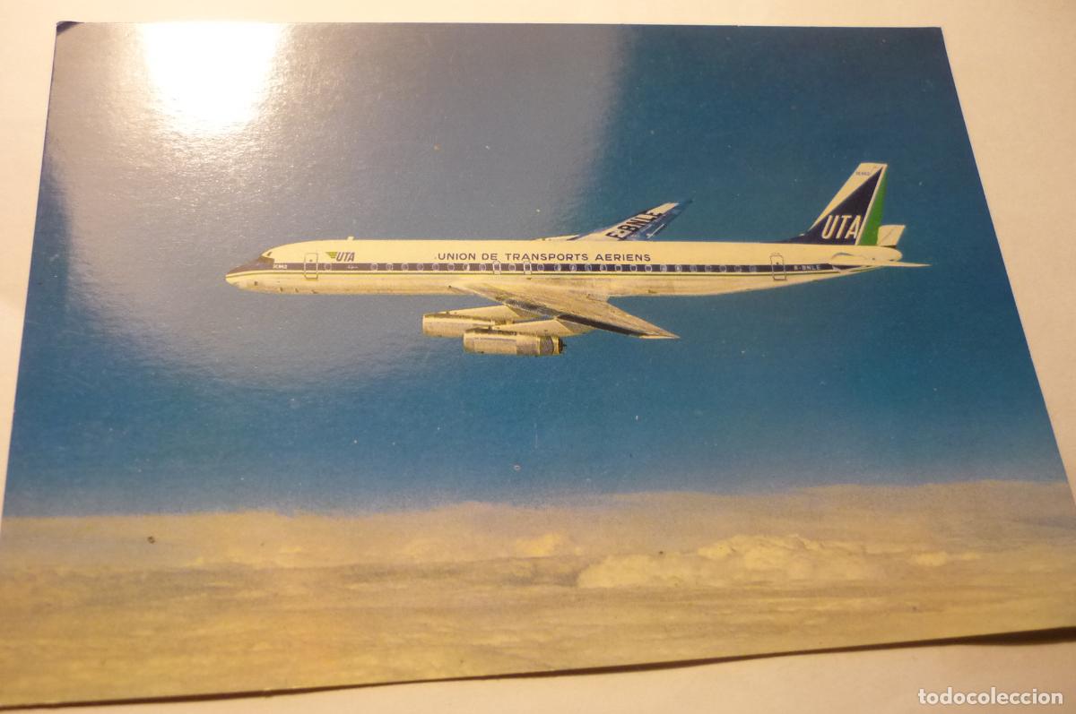 Postales: POSTAL EXTRANJERA SUPER DC 8 UTA - Foto 1