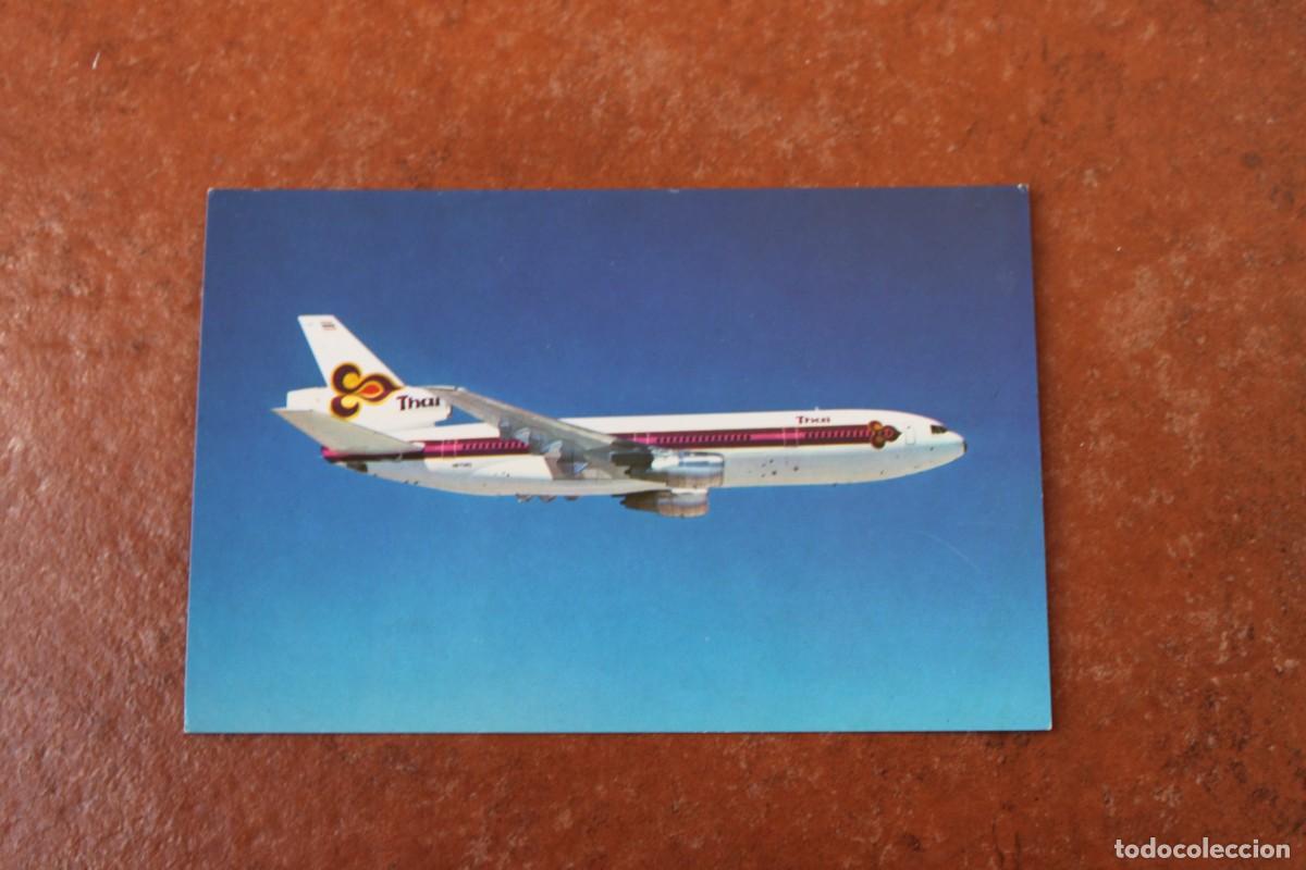 Postales: POSTAL DE AVIONES : THAI DC-10-30 - Foto 1