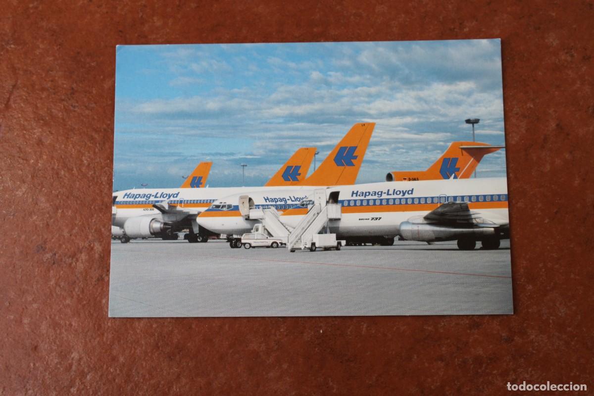 Postales: POSTAL DE AVIONES : HAPAG LLOYD FLUG - Foto 1