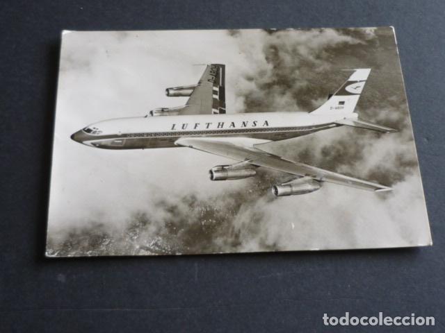 Postales: AVION BOEING JET 720 B DE LUFTHANSA POSTAL - Foto 1