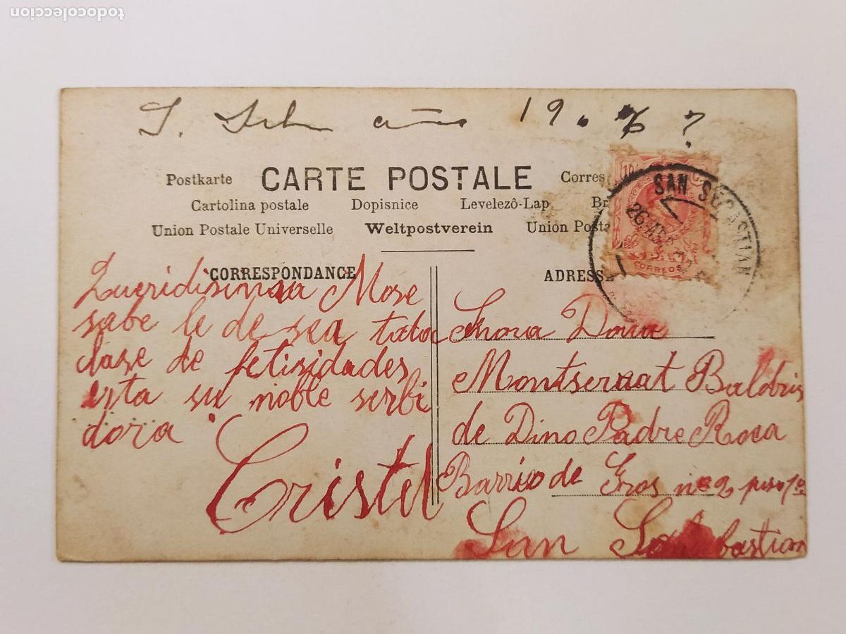 Postales: MUJER ZEPPELIN - POSTAL ANTIGUA -(113.207) - Foto 2