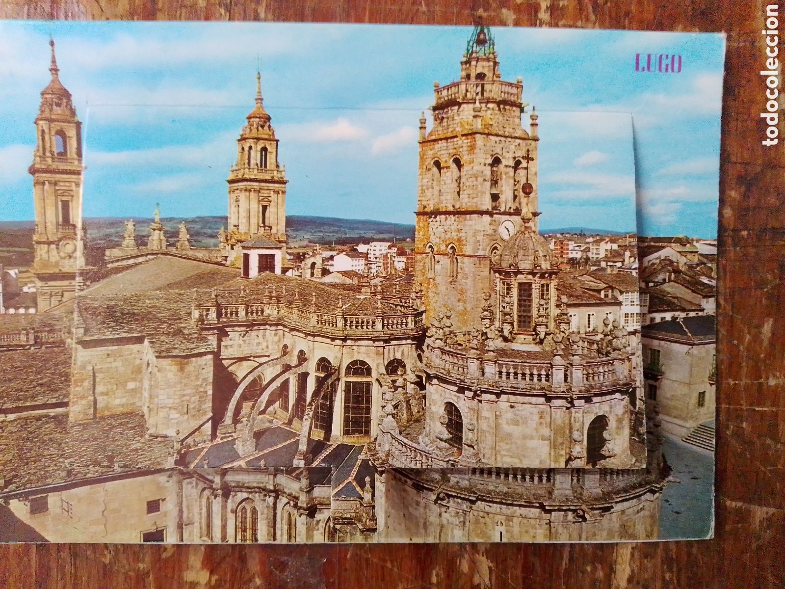 Postales: POSTAL DE LUGO CON DESPLEGABLE INTERIOR. EDICIONES PARIS. - Foto 1