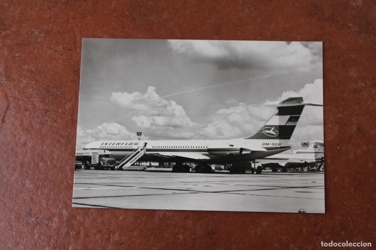 Postales: POSTAL DE AVIONES : IL 62 158 INTERFLUG - Foto 1
