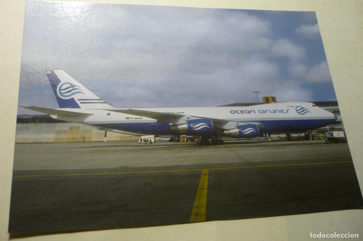 Postales: POSTAL AVION OCEAN AIRLINES - Foto 1