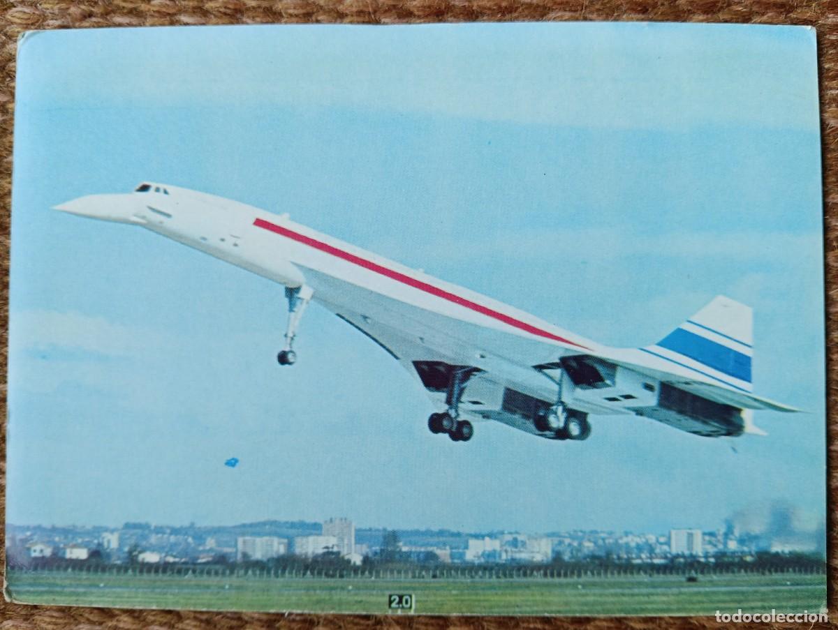 Postales: AVION SUPERSONICO CONCORDE - Foto 1