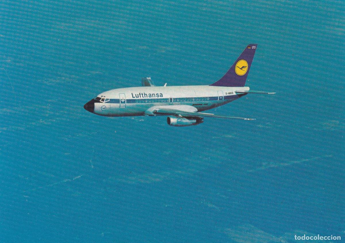 Postales: POSTAL AVION BOEING 737 - Foto 1