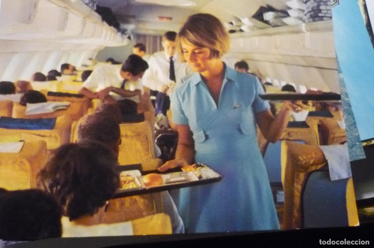 Postales: postal aviacion lufthansa servicio cm - Foto 1