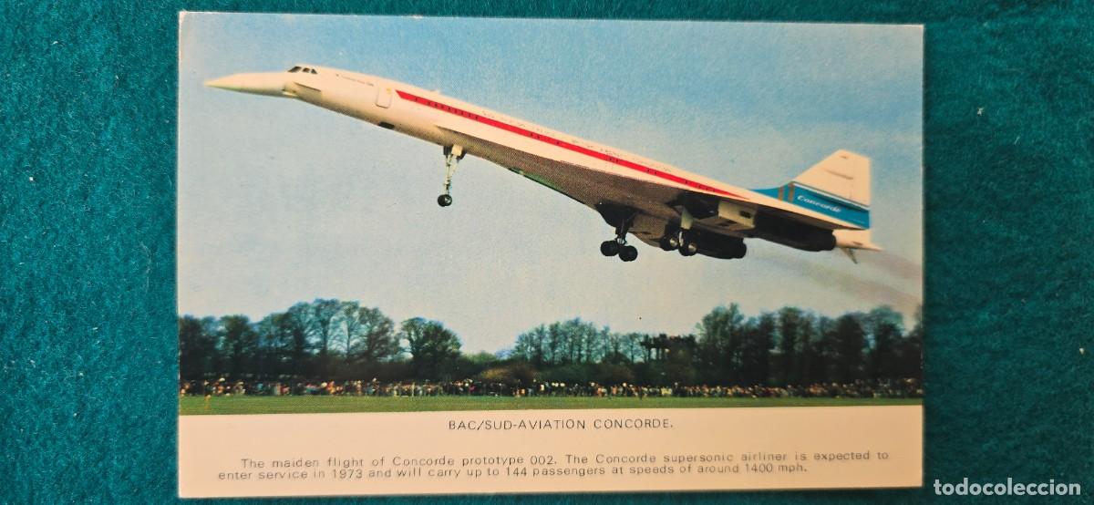Postales: POSTAL AVION CONCORDE - Foto 1