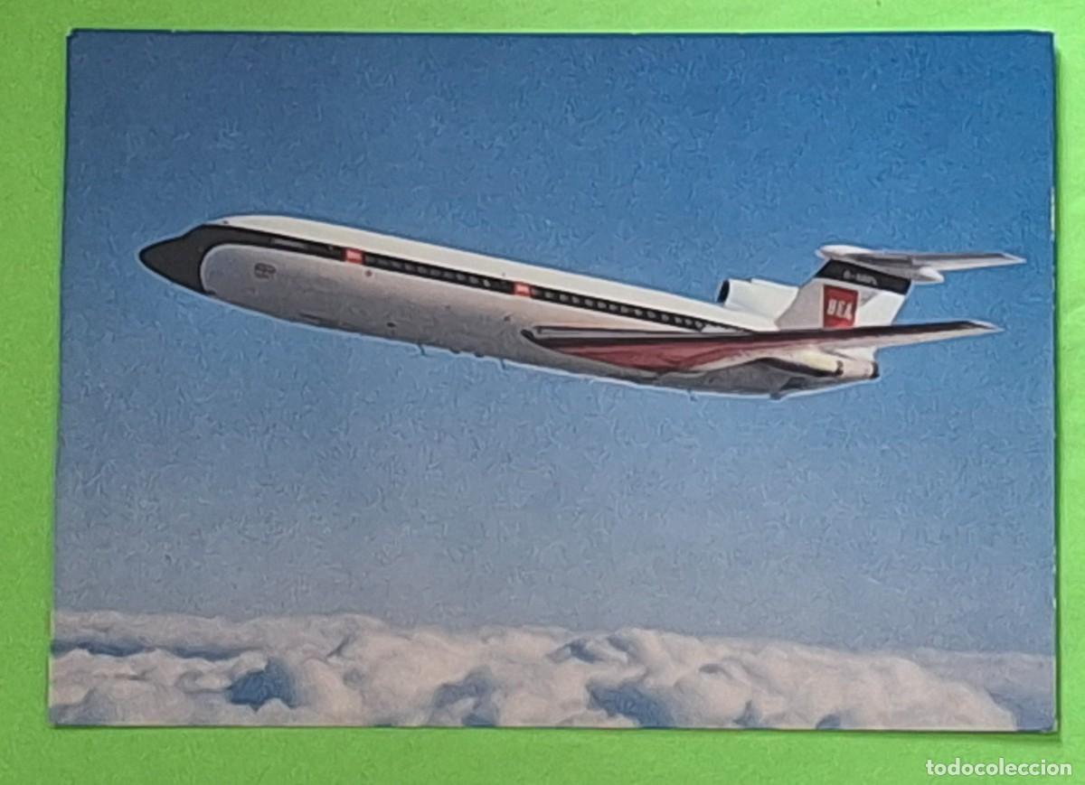 Postales: AVION - TRIDENT BEA - POSTAL ORIGINAL SIN CIRCULAR - AVIONES - AVIACION