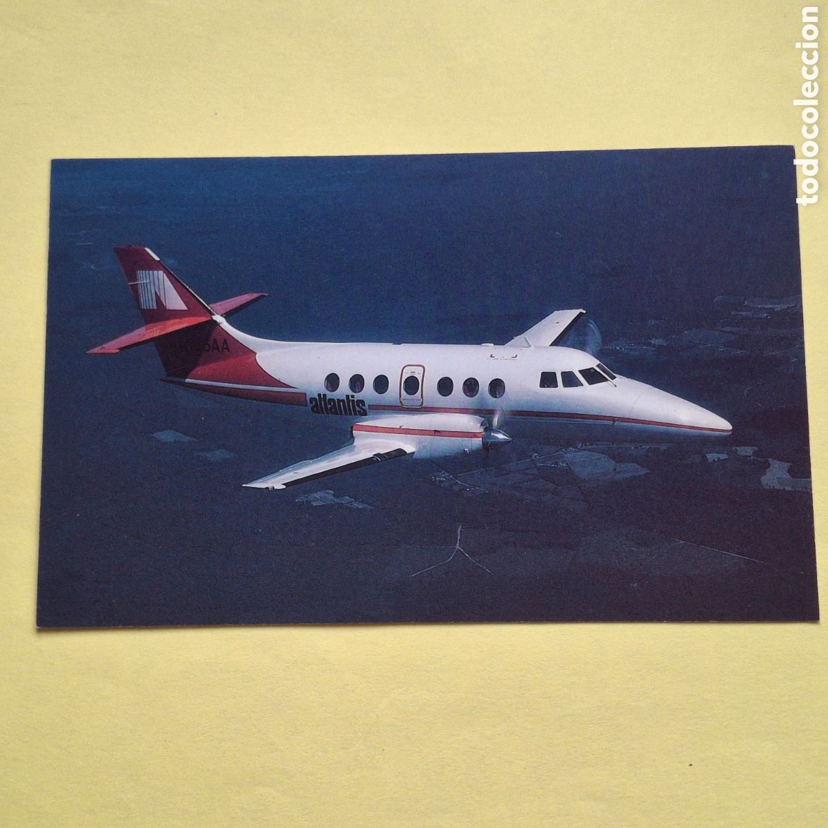 Postales: ATLANTIS AIRLINES BAE 3101 JETSTREAM 31 - POSTAL AVION AVIACION - MARY JAYNE&acute;S