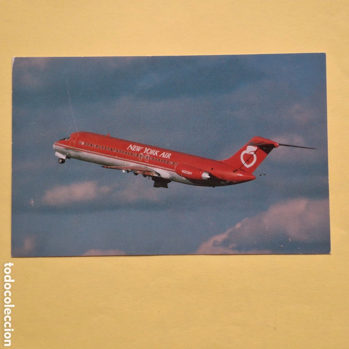 Postales: NEW YORK AIR DC.9-32 N523NY - POSTAL AVION AVIACION - MARY JAYNE&acute;S