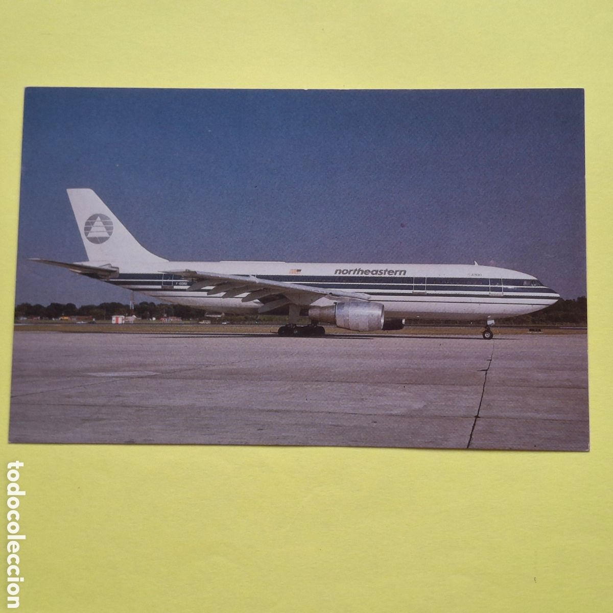 Postales: NORTHEASTERN INTERNATIONAL AIRWAYS AIRBUS A300 F-ODRE - POSTAL AVION AVIACION - MARY JAYNE&acute;S