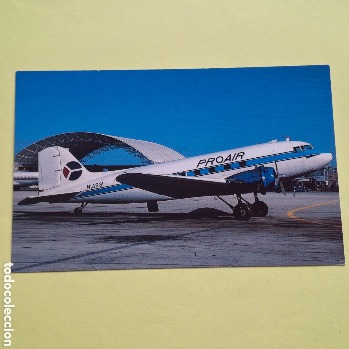 Postales: PRO AIR SERVICES DOUGLAS DC-3B N14931 - POSTAL AVION AVIACION - MARY JAYNE&acute;S