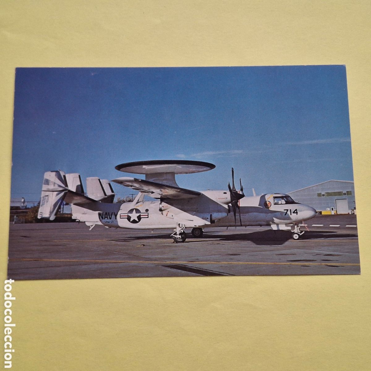 Postales: U.S. NAVY GRUMMAN E-2C HAWKEYE - POSTAL AVION AVIACION - MARY JAYNE&acute;S