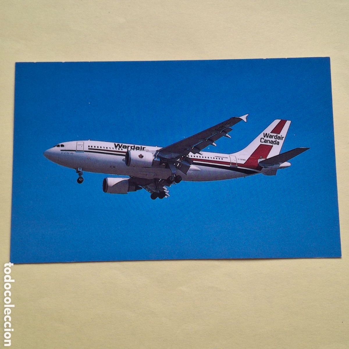 Postales: WARDAIR CANADA A310-304 C-GKWD - POSTAL AVION AVIACION - MARY JAYNE&acute;S