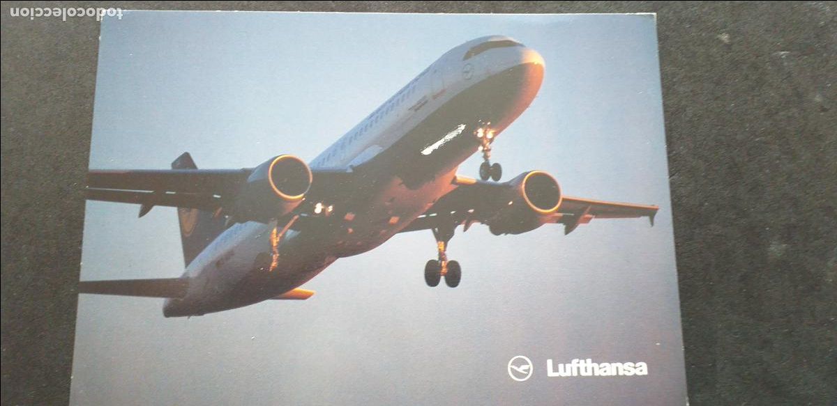 Postales: LUFTHANSA-V18-III-150X105mm.-AIRBUS A320-200...