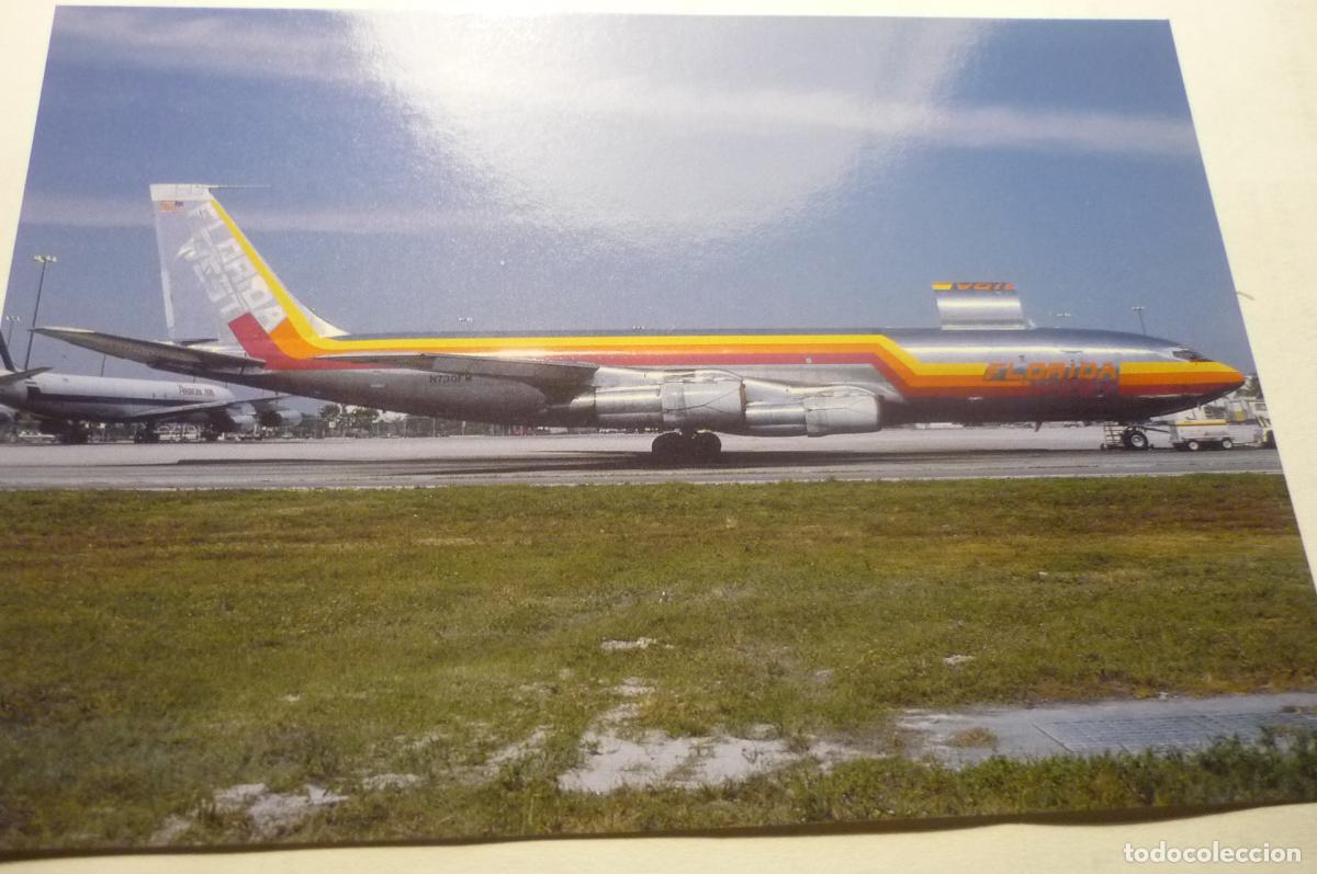 Postales: postal avion florida west - Foto 1
