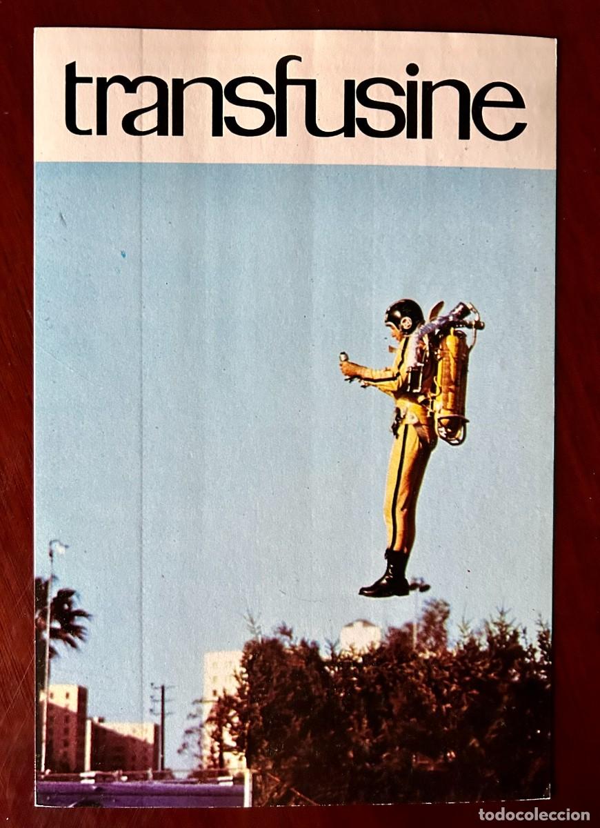 Postales: POTENCIA Y FUERZA 5 - EL ROCKET BELT - JETPACK - TRANSFUSINE 1977