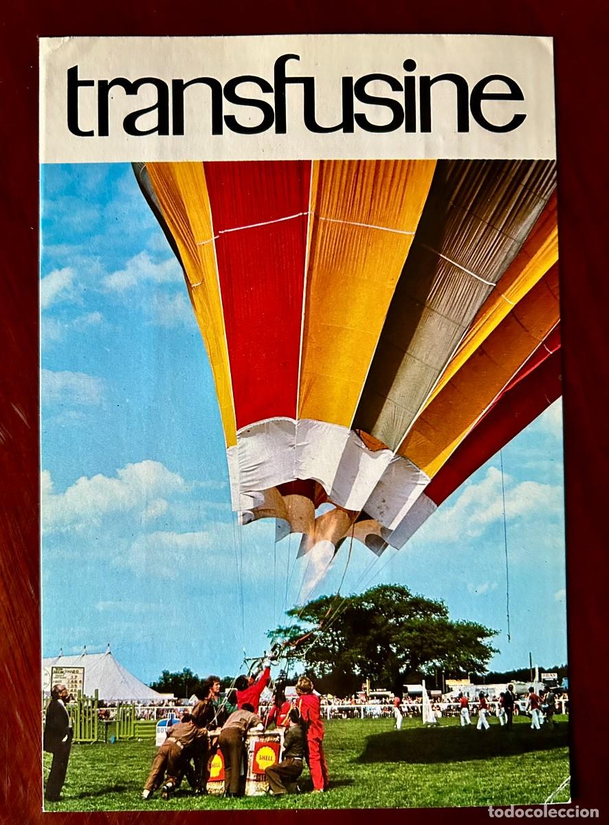 Postales: POTENCIA Y FUERZA 9 - LA AEROESTACI&Oacute;N - FESTIVAL DE GLOBOS AEROST&Aacute;TICOS - TRANSFUSINE 1977