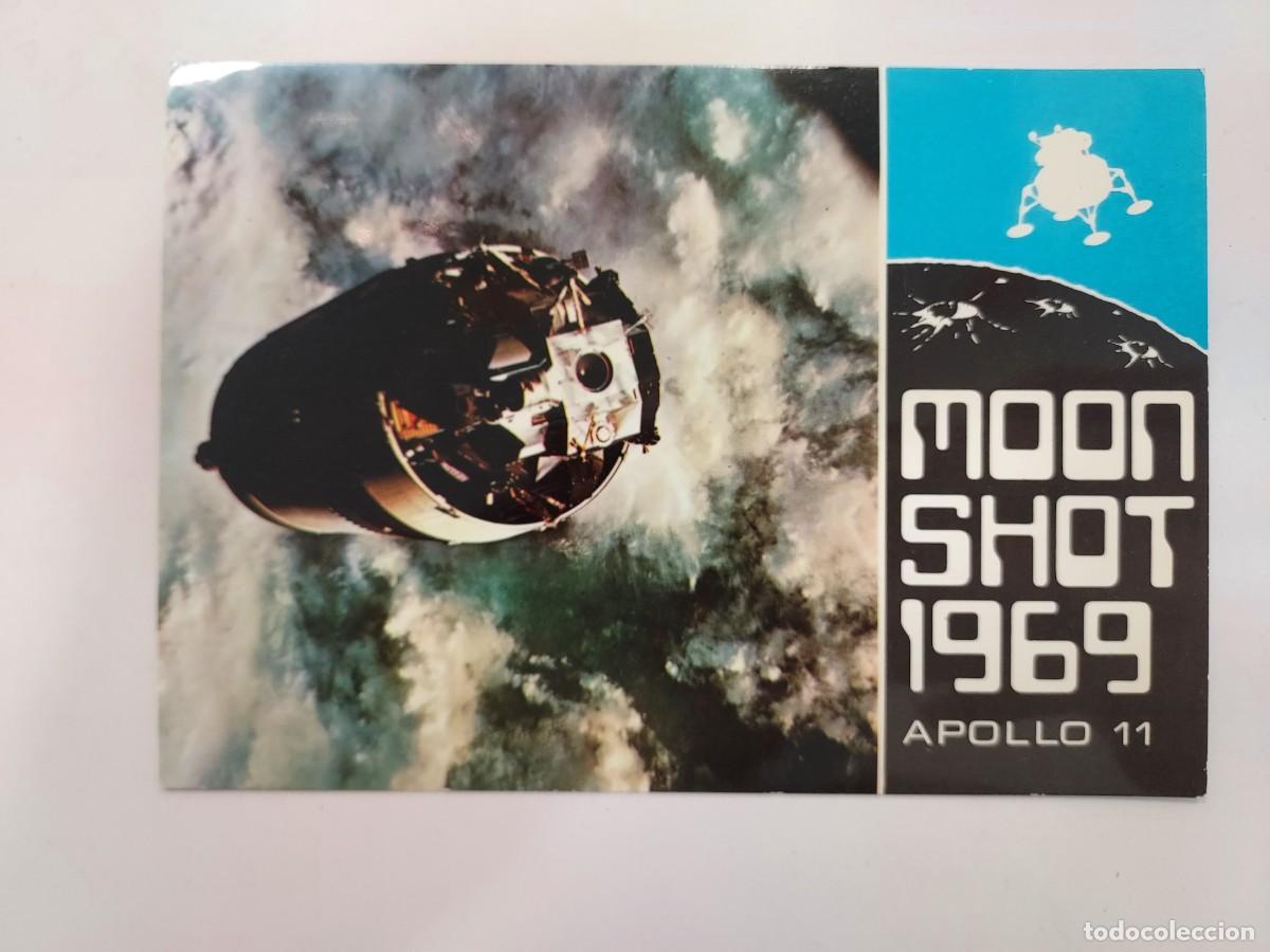 Postales: POSTAL MOON SHOT 1969 APOLLO 11. LUNAR MODULE AND SATURN 4B ROCKET. DIXON N.A.S.A. S/C