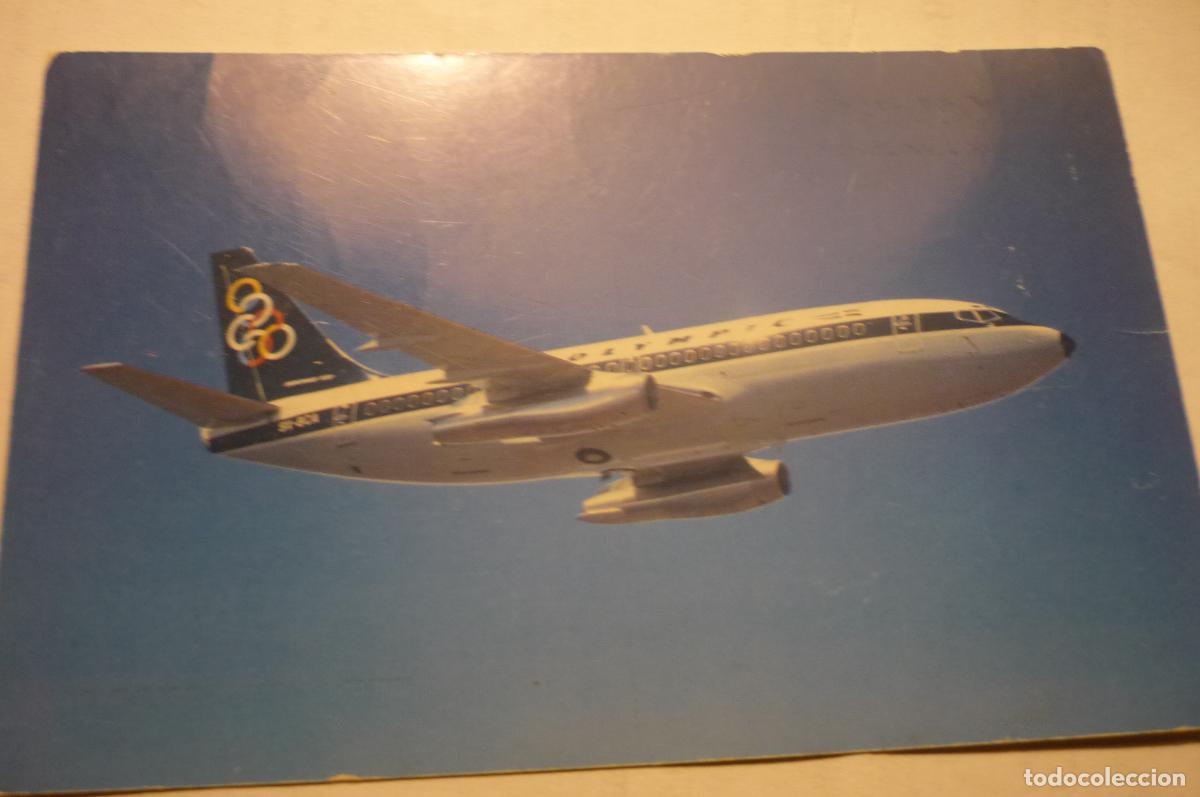 Postales: postal extranjera olympic airways boeing 737
