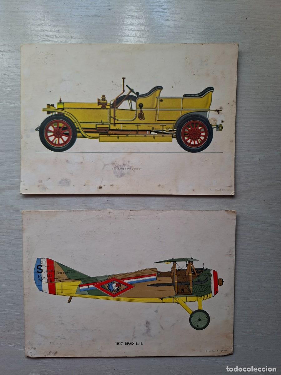 Cartes Postales: ANTIGUAS POSTALE O FOTOGRAF&Iacute;AS - ROLLS ROYCE Y AVI&Oacute;N