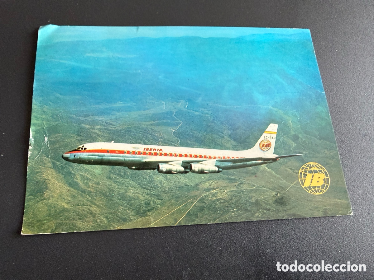 Postales: Postal. IBERIA. JET DOGLAS - Foto 1