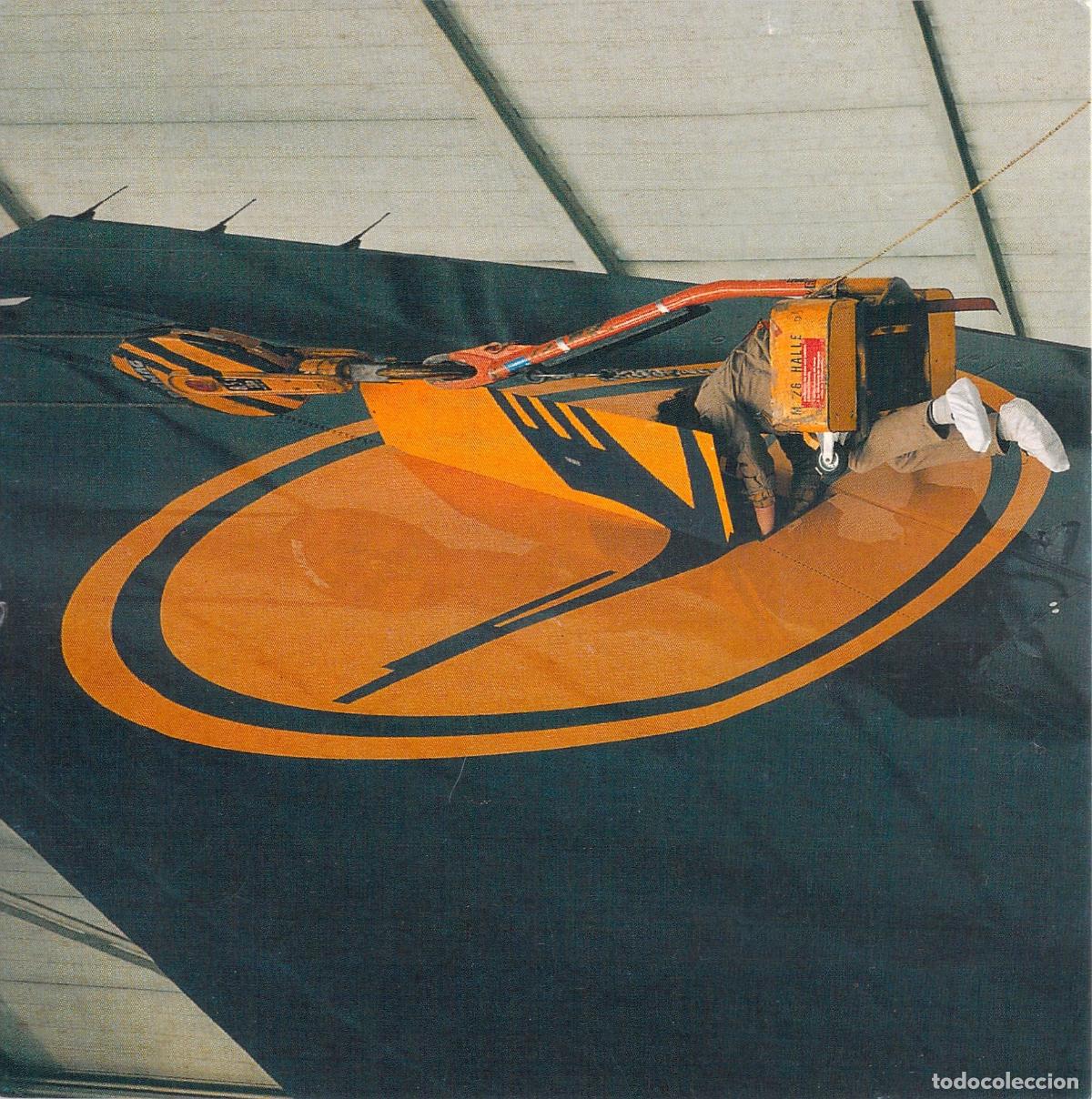 Postales: Postal de Aviaci&oacute;n Lufthansa Technik Airbus A321-100