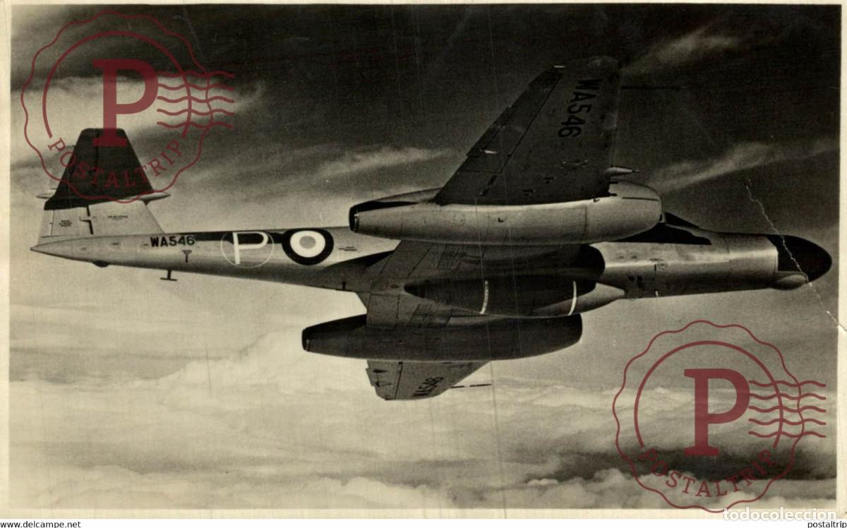Postales: RPPC GLOSTER METEOR N F 11