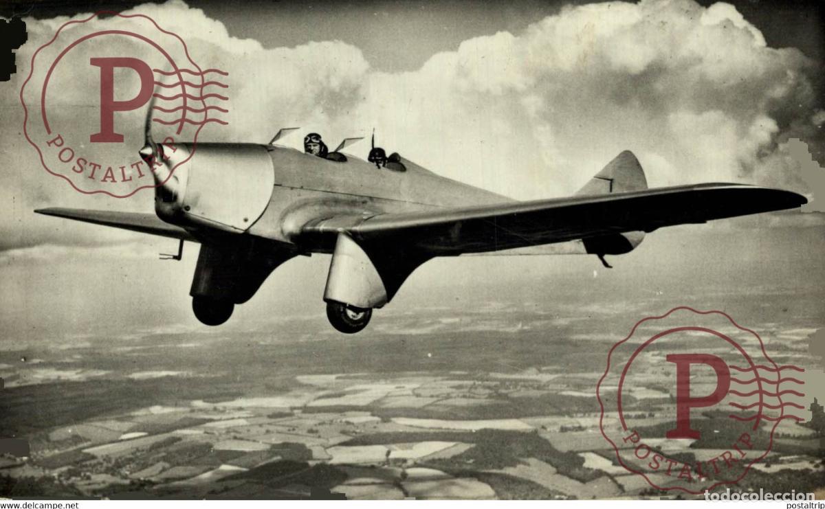 Postales: RPPC. SCHOOLVLIEGTUIG MILES ,,MAGISTER VAN DE ROYAL AIR FORCE. REAL PHOTO POSTCARD