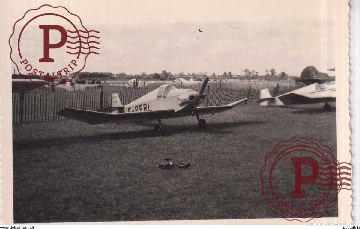 Postales: LE BEBE JODEL CARENE DE DESCAMPS STARK 11*8 CM AVION PHOTO