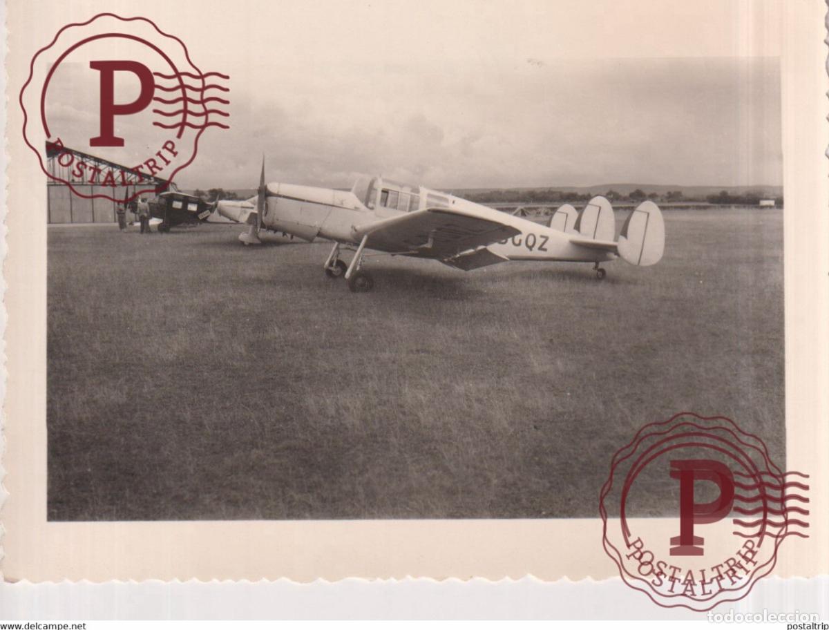 Postales: MILES MESSENGER 11*8 CM AVION PHOTO