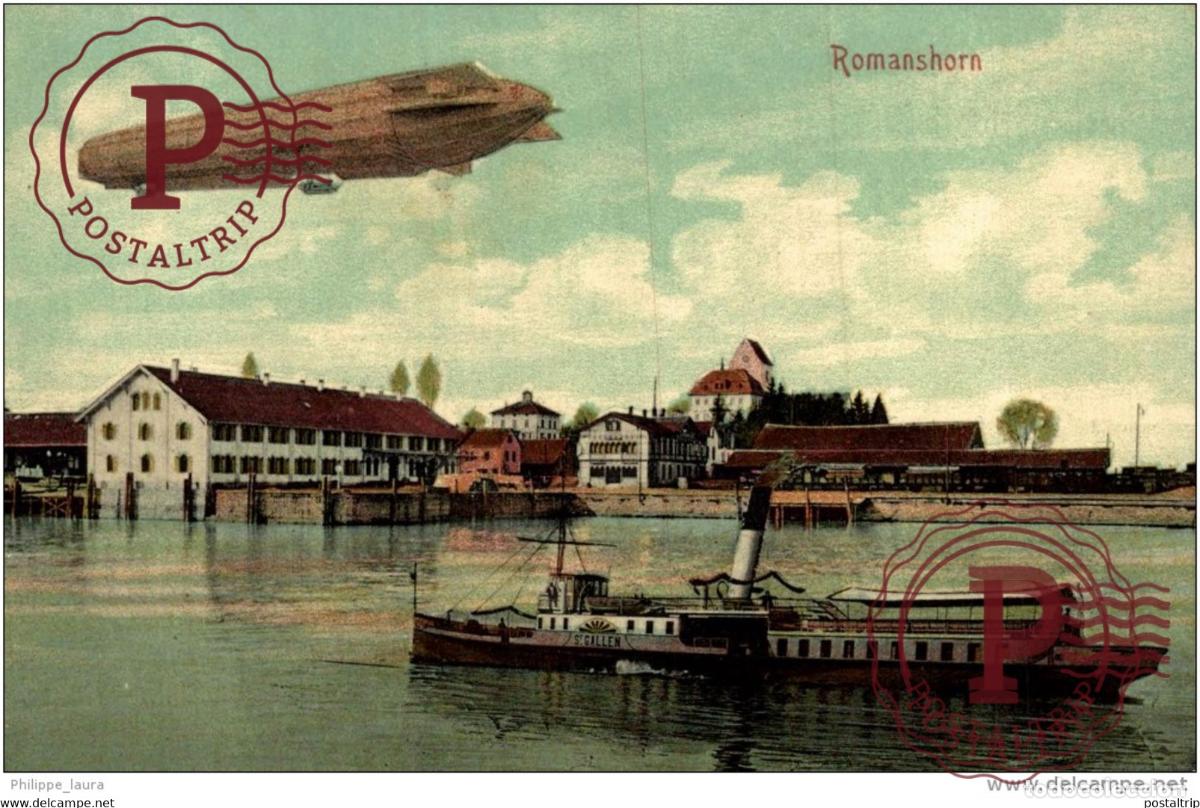 Postales: Romanshorn Zeppelin-Luftschiff - Foto 1