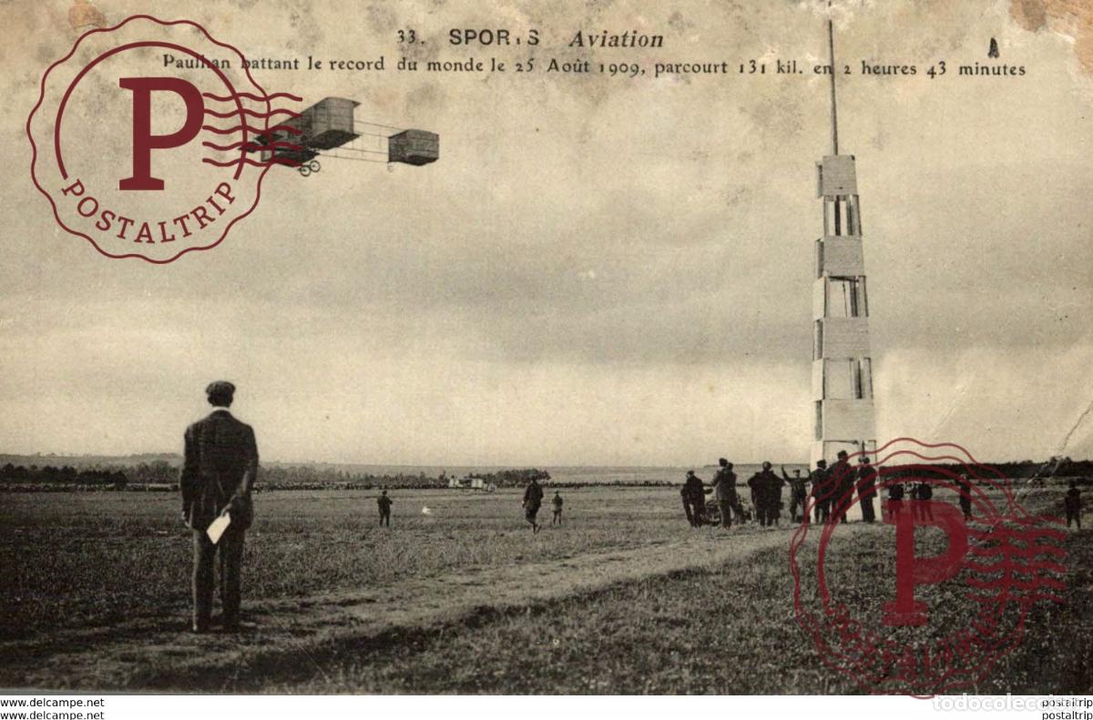 Postales: PAULHAN BATTANT LE RECORD DU MONDE - Foto 1