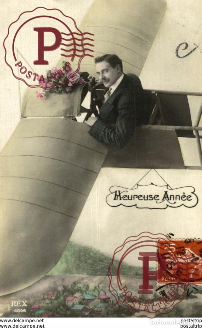 Postales: aviacion, avion, vliegtuig