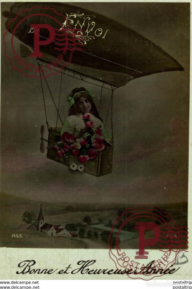 Postales: aviacion, avion, vliegtuig