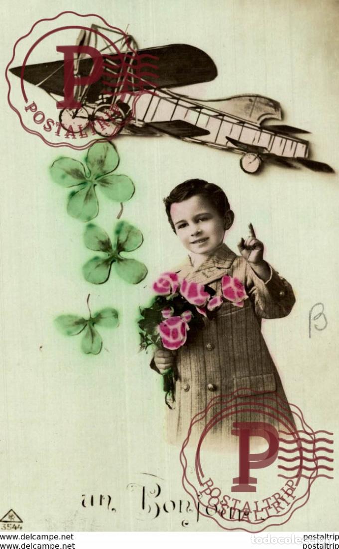 Postales: aviacion, avion, vliegtuig