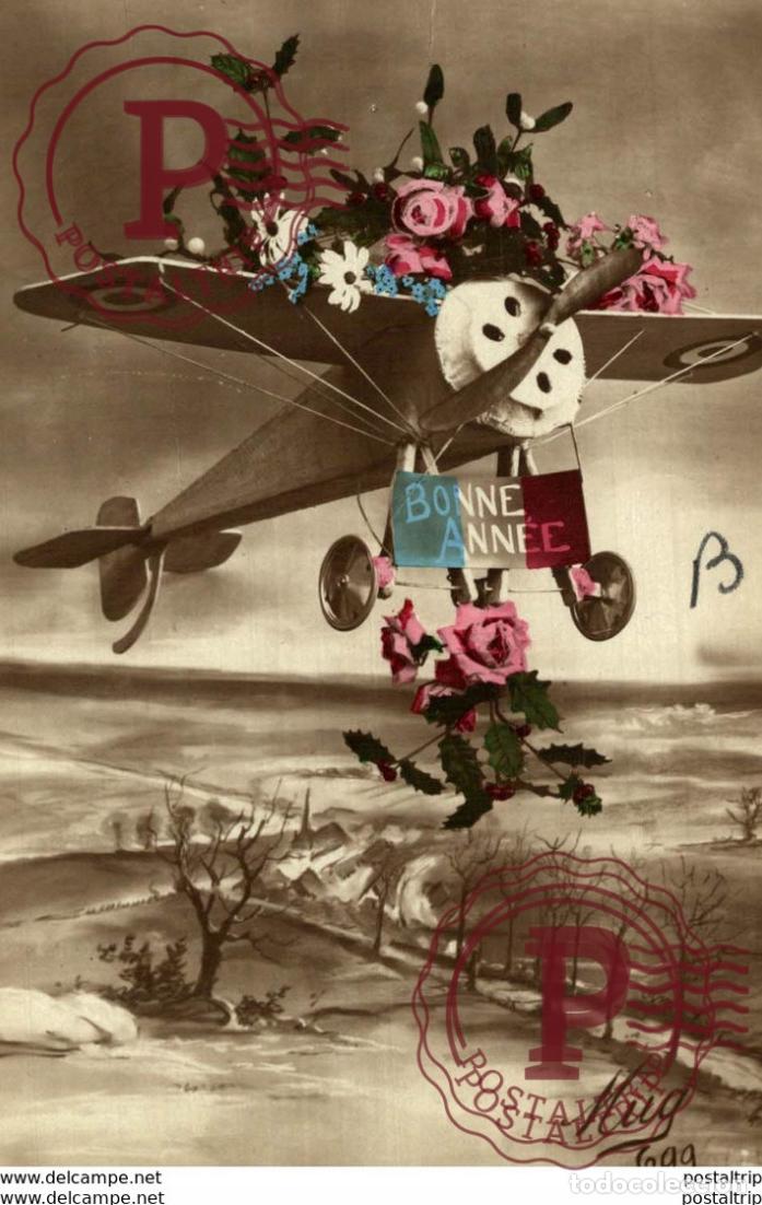 Postales: aviacion, avion, vliegtuig