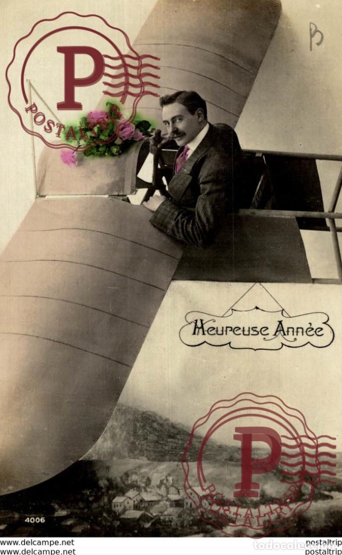 Postales: aviacion, avion, vliegtuig