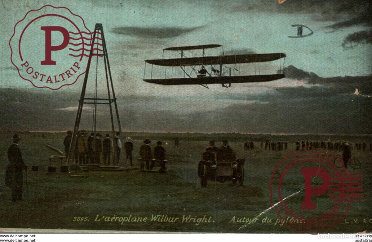 Postkarten: aviacion, avion, vliegtuig