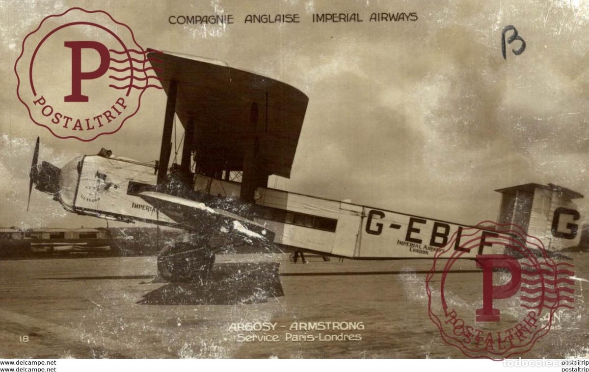 Postales: aviacion, avion, vliegtuig