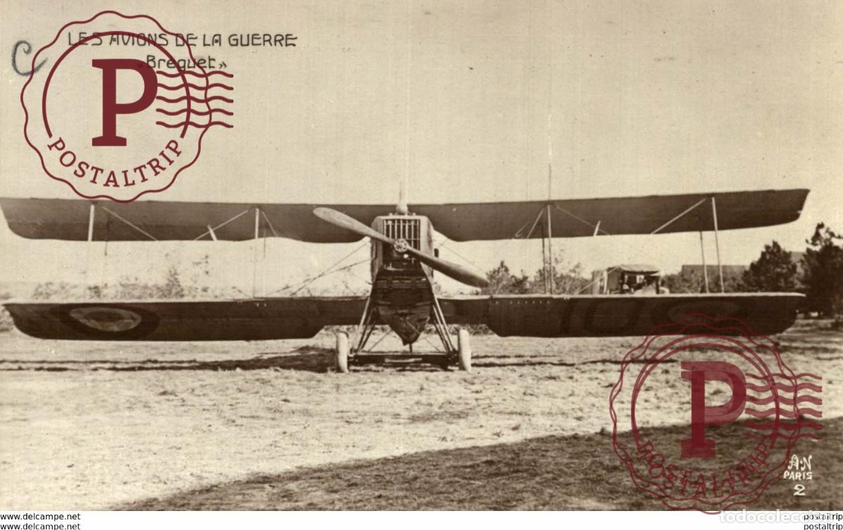 Postales: AVIACION AVIATION LES AVIONS DE LA GUERRE BREGUET