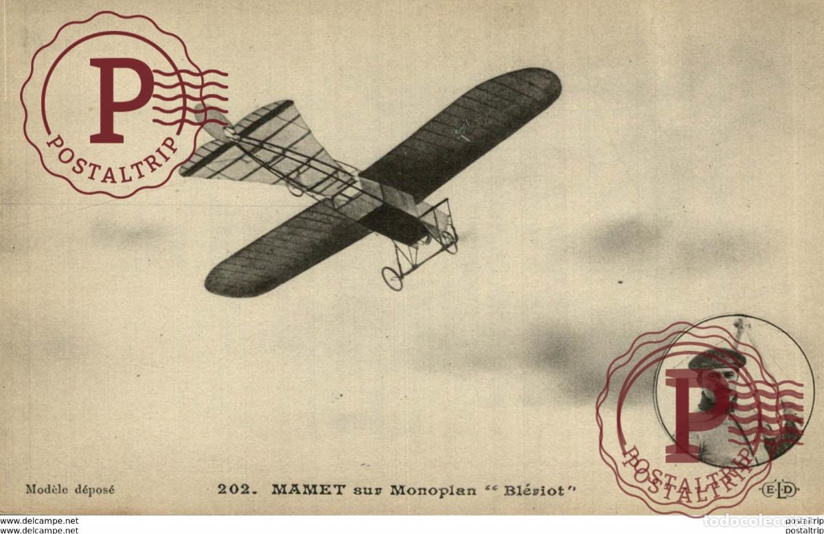 Postales: MAMET SUR MONOPLAN BLERIOT - Foto 1