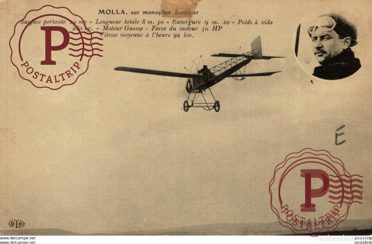Postales: MOLLA, SUR MONOPLAN SOMMER - Foto 1