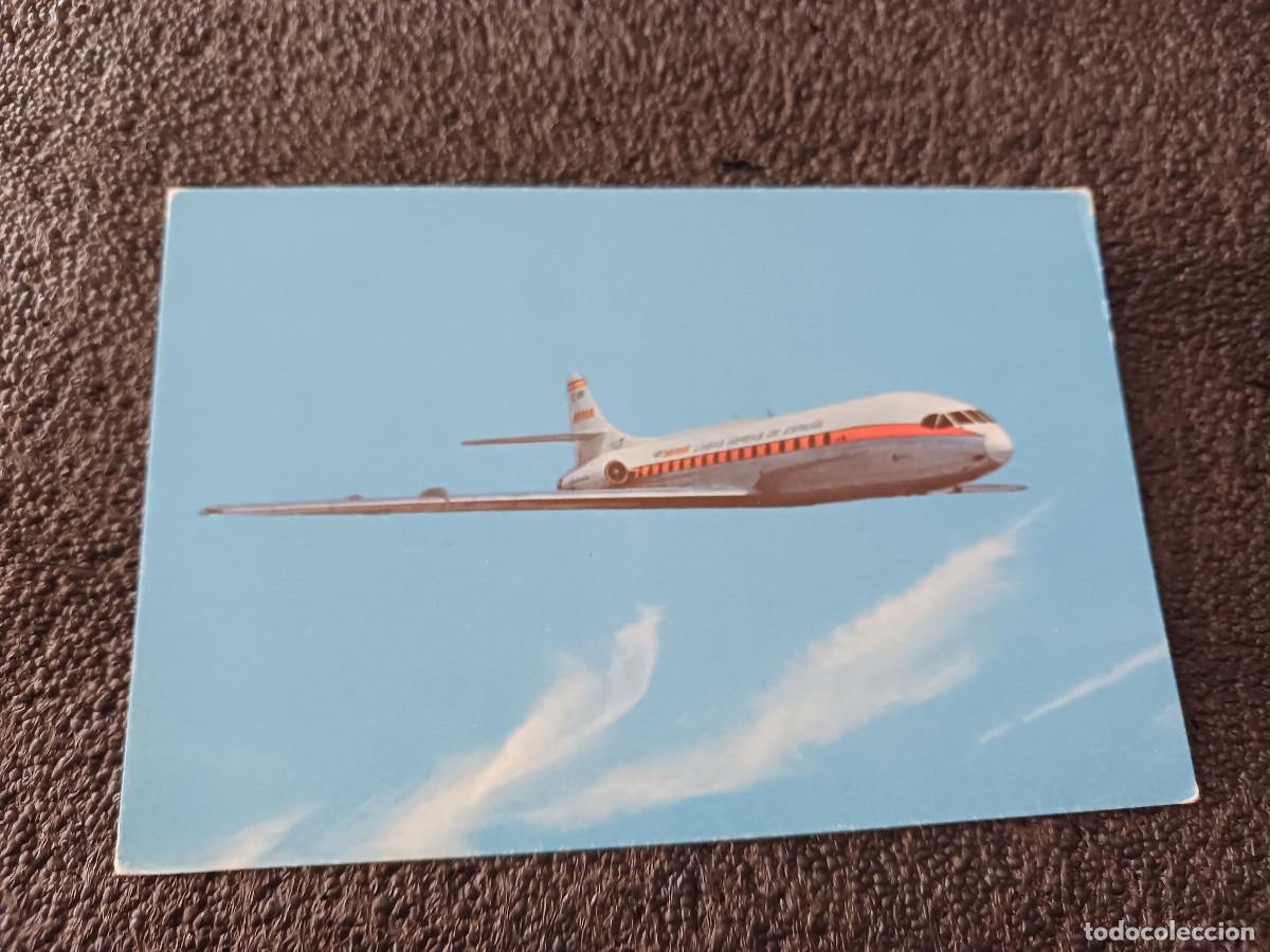 Postales: iberia, caravelle VI R, 1967