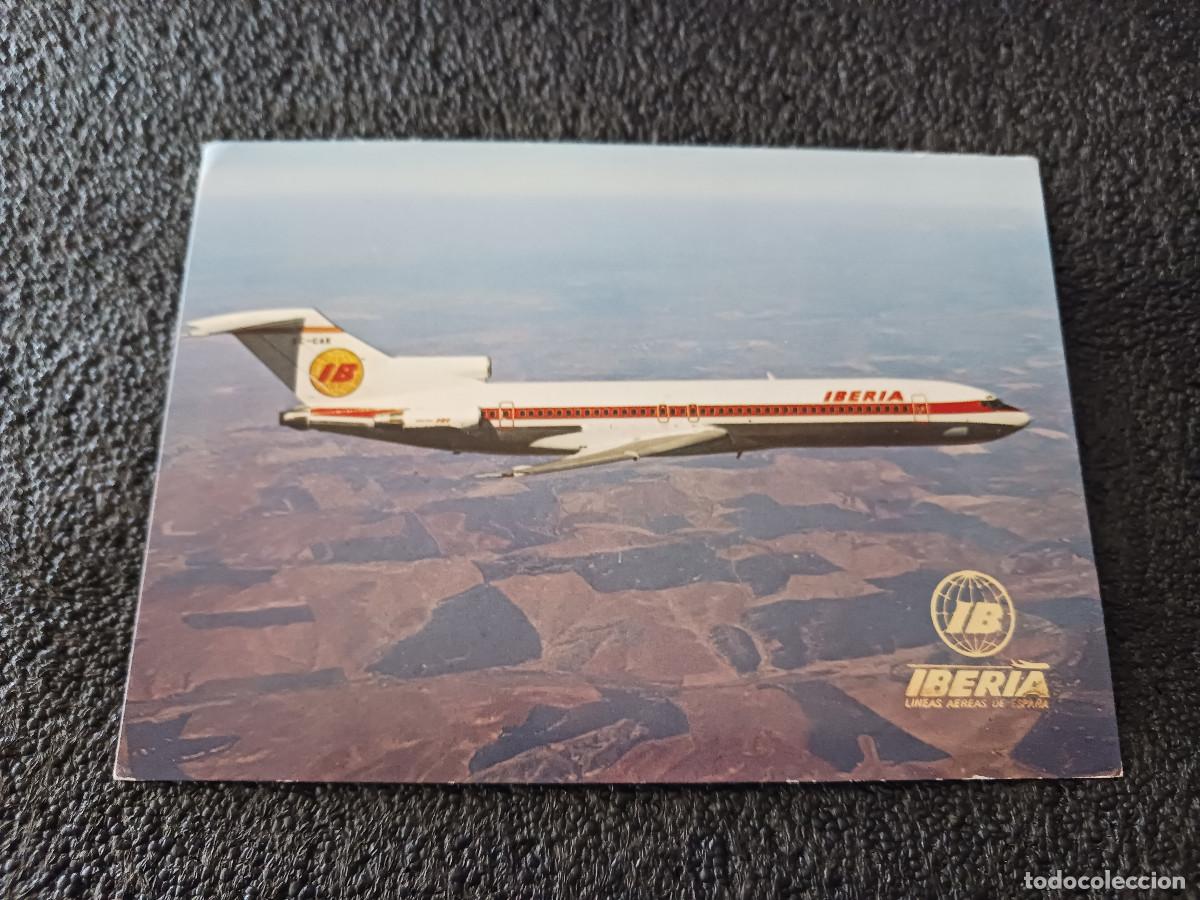 Postales: iberia, BOEING 727/256 - Foto 1