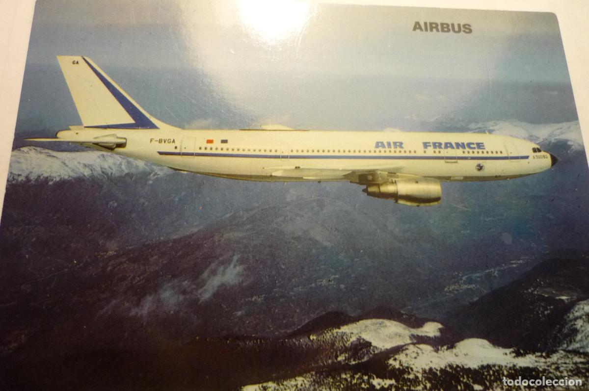 Postales: postal extranjera air france aibus 300 b2 francia